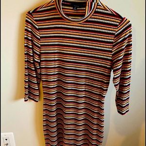 Boutique Vintage Striped Dress